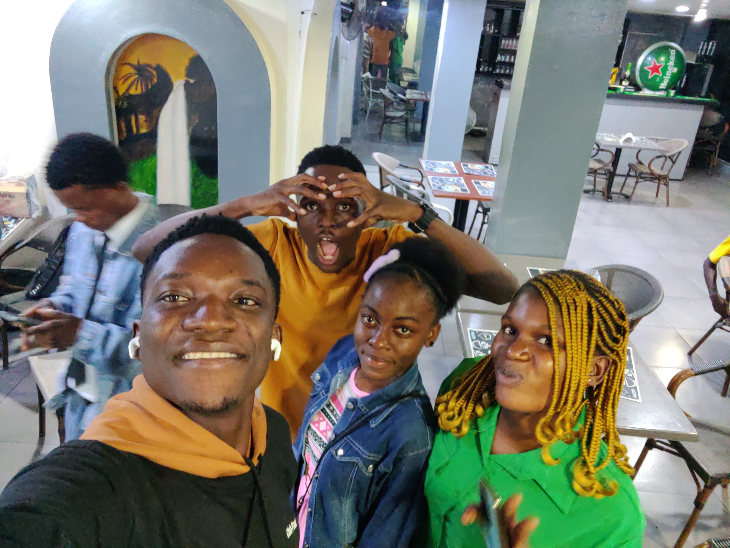 Gabriel, Jallah, Mulbah, Shallon, Janet