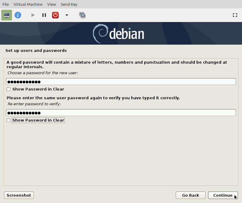 KVM Debian 10 Install 15